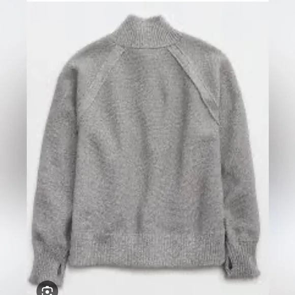 Aerie OFFLINE By Aerie Cool Down Quarter Zip Sweater - Picture 3 of 10